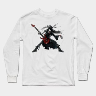 Demon of Rock: The Shredding Dead Long Sleeve T-Shirt